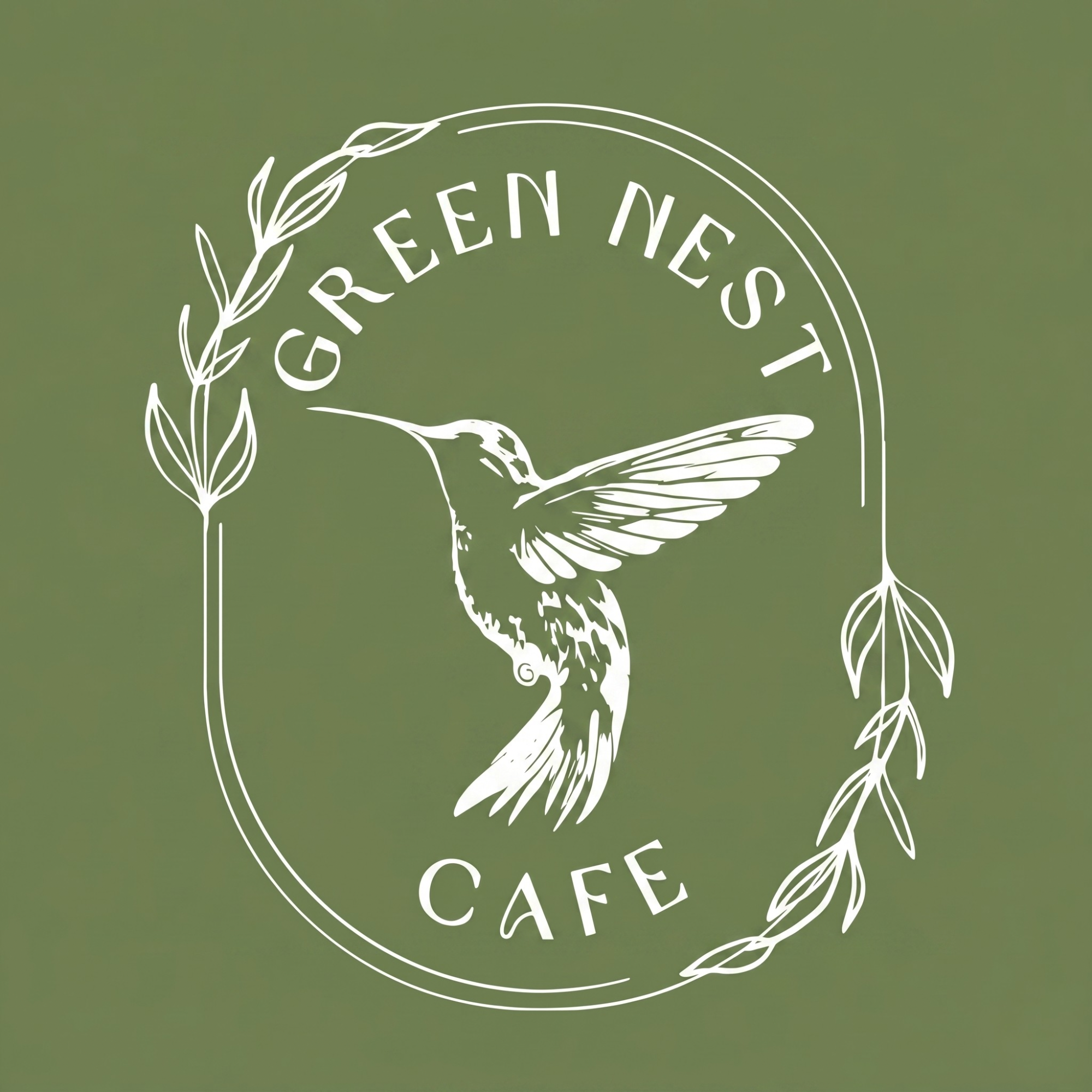Green Nest Cafe Logo